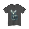Mystic Stag Glow T-Shirt — Ethereal Deer Graphic Tee
