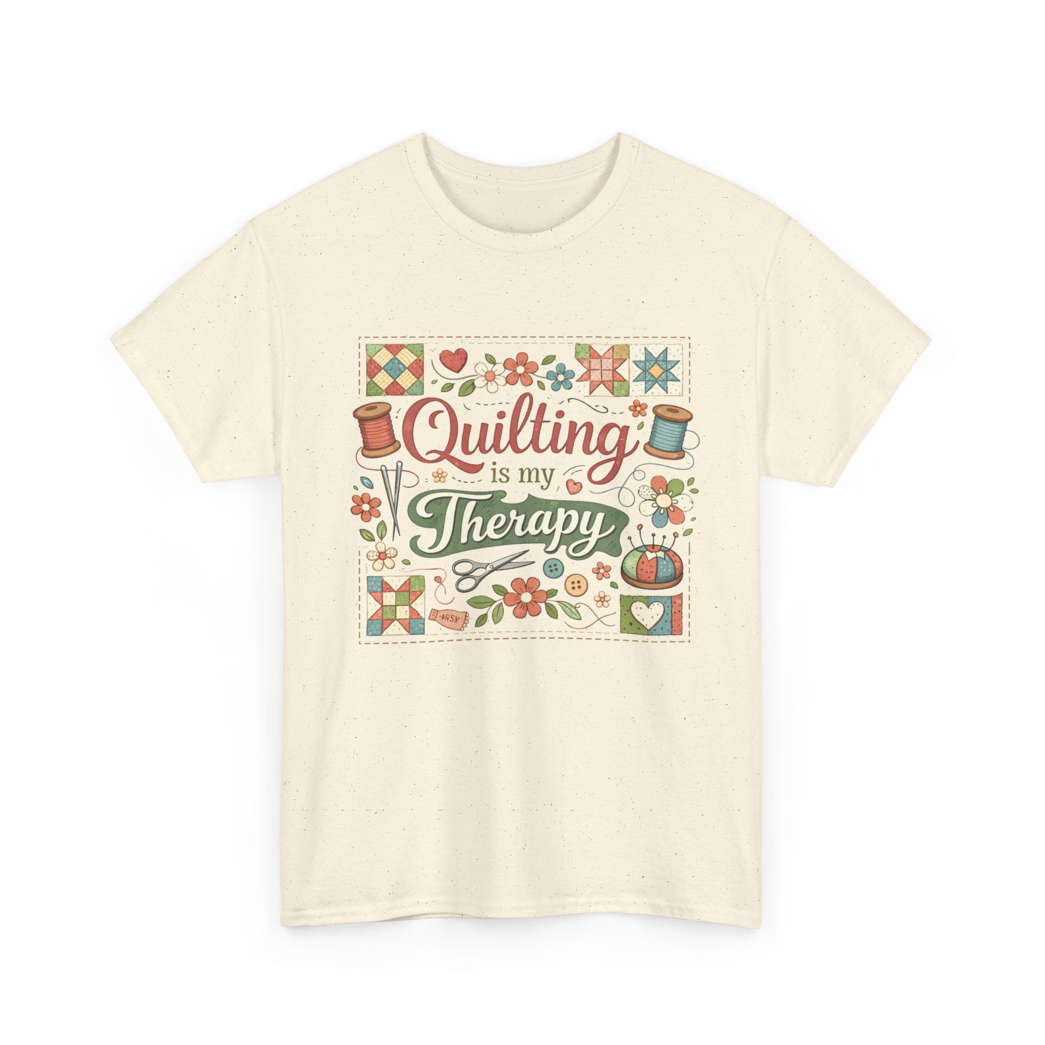 Quilting Is My Therapy Tee