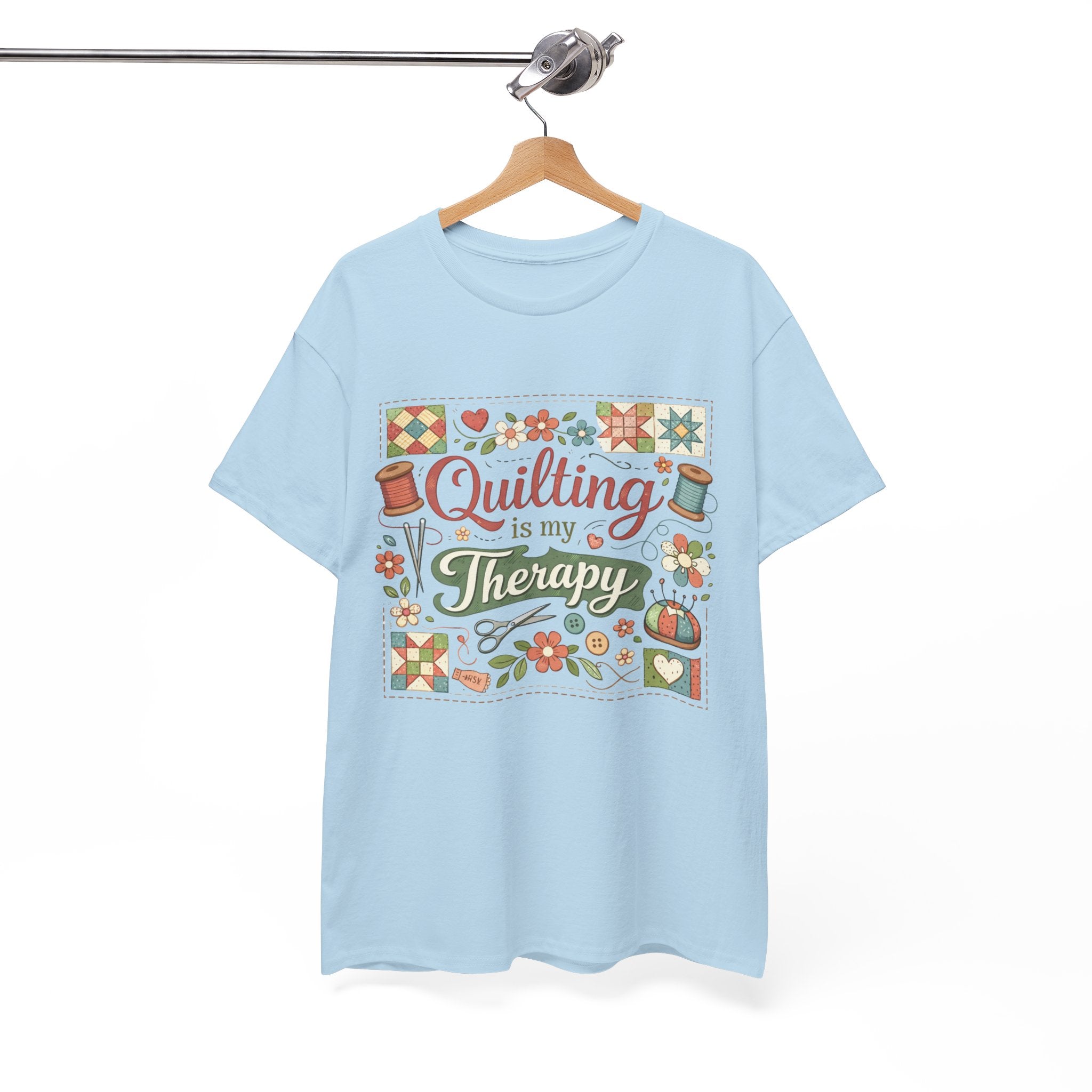 Quilting Is My Therapy Tee