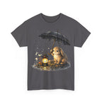 Bunny Lantern Tee — Cute Bunny with Umbrella & Lantern Graphic T-Shirt