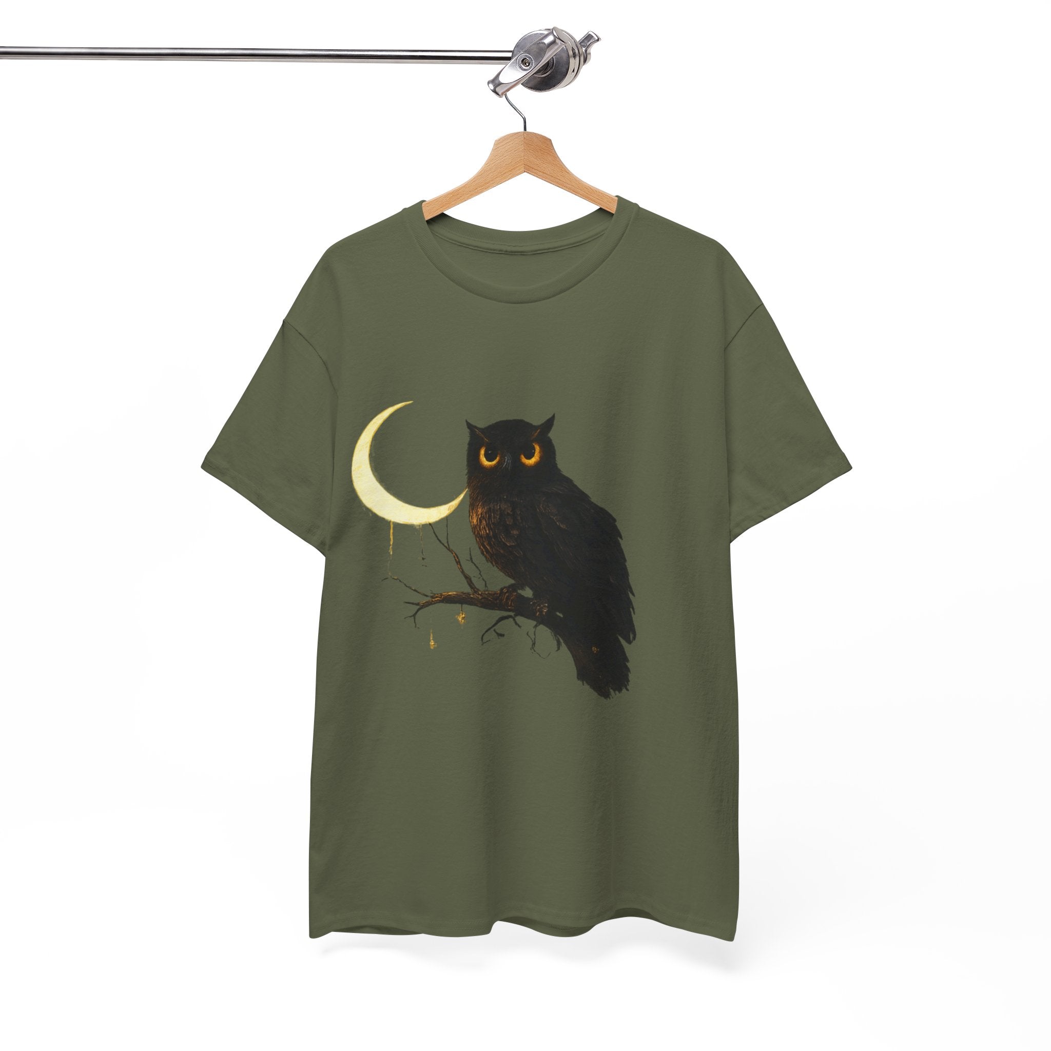 Owl Moon T-Shirt — Night Owl Graphic Tee