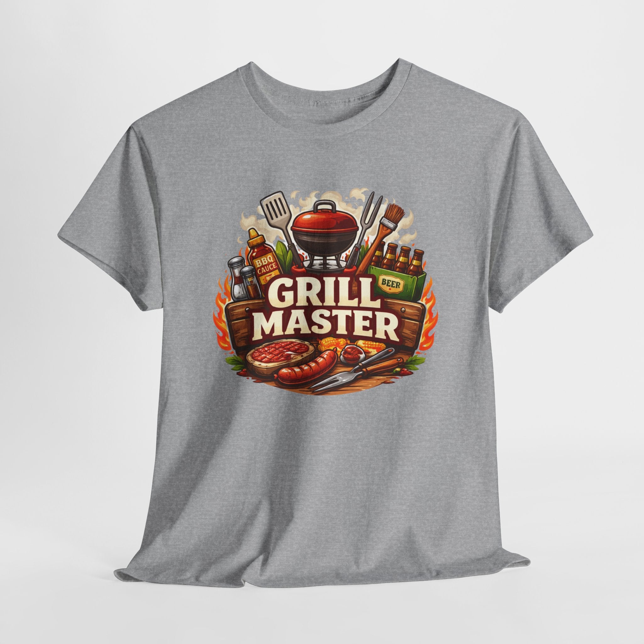 Grill Master T-Shirt — BBQ Dad & Pitmaster Tee