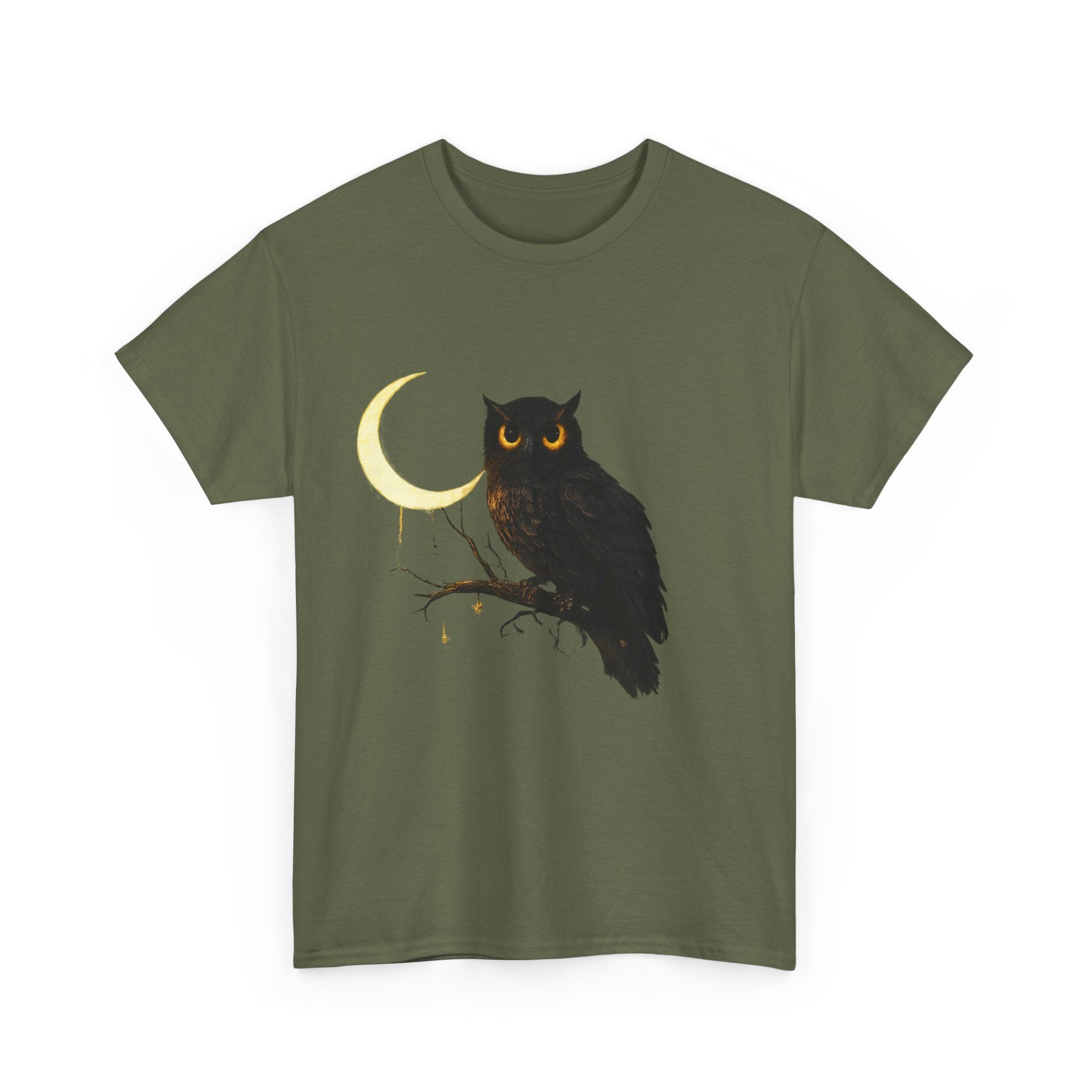 Owl Moon T-Shirt — Night Owl Graphic Tee