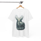 Mystic Stag Glow T-Shirt — Ethereal Deer Graphic Tee
