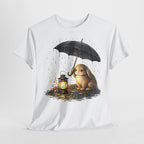 Bunny Lantern Tee — Cute Bunny with Umbrella & Lantern Graphic T-Shirt