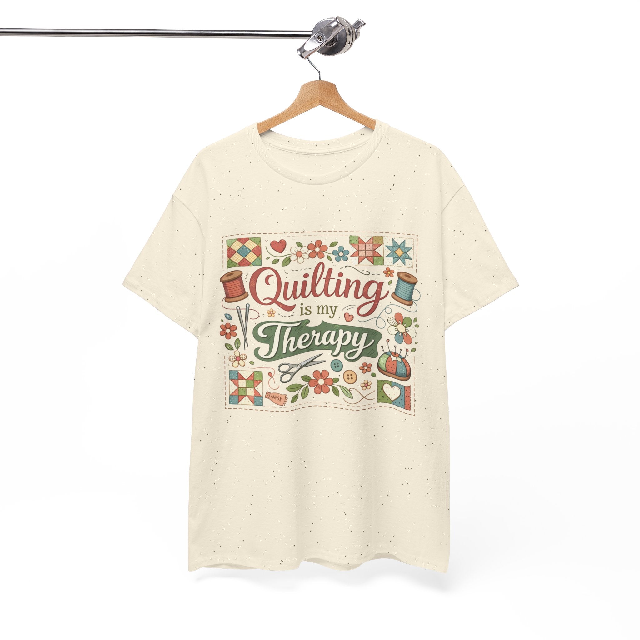 Quilting Is My Therapy Tee