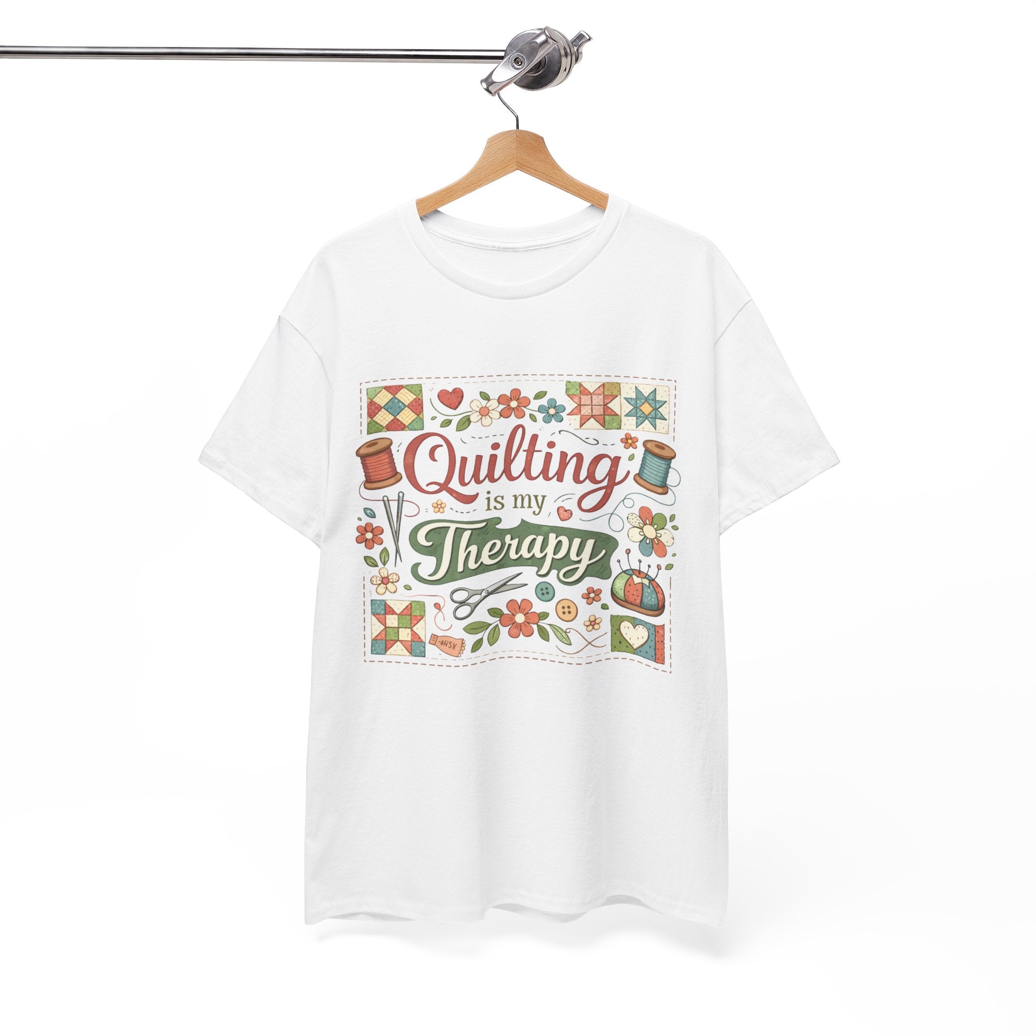 Quilting Is My Therapy Tee