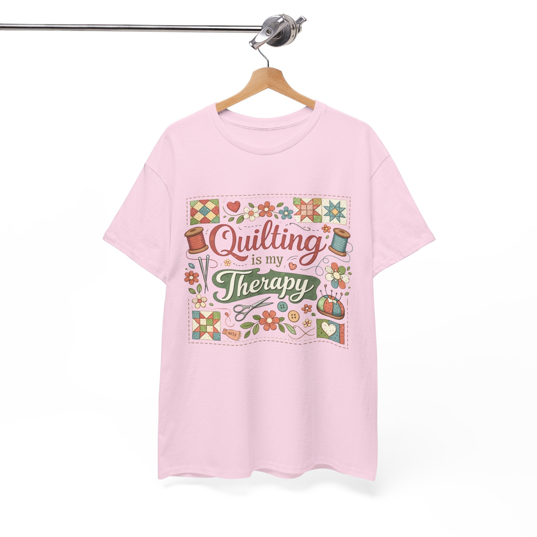 Quilting Is My Therapy Tee